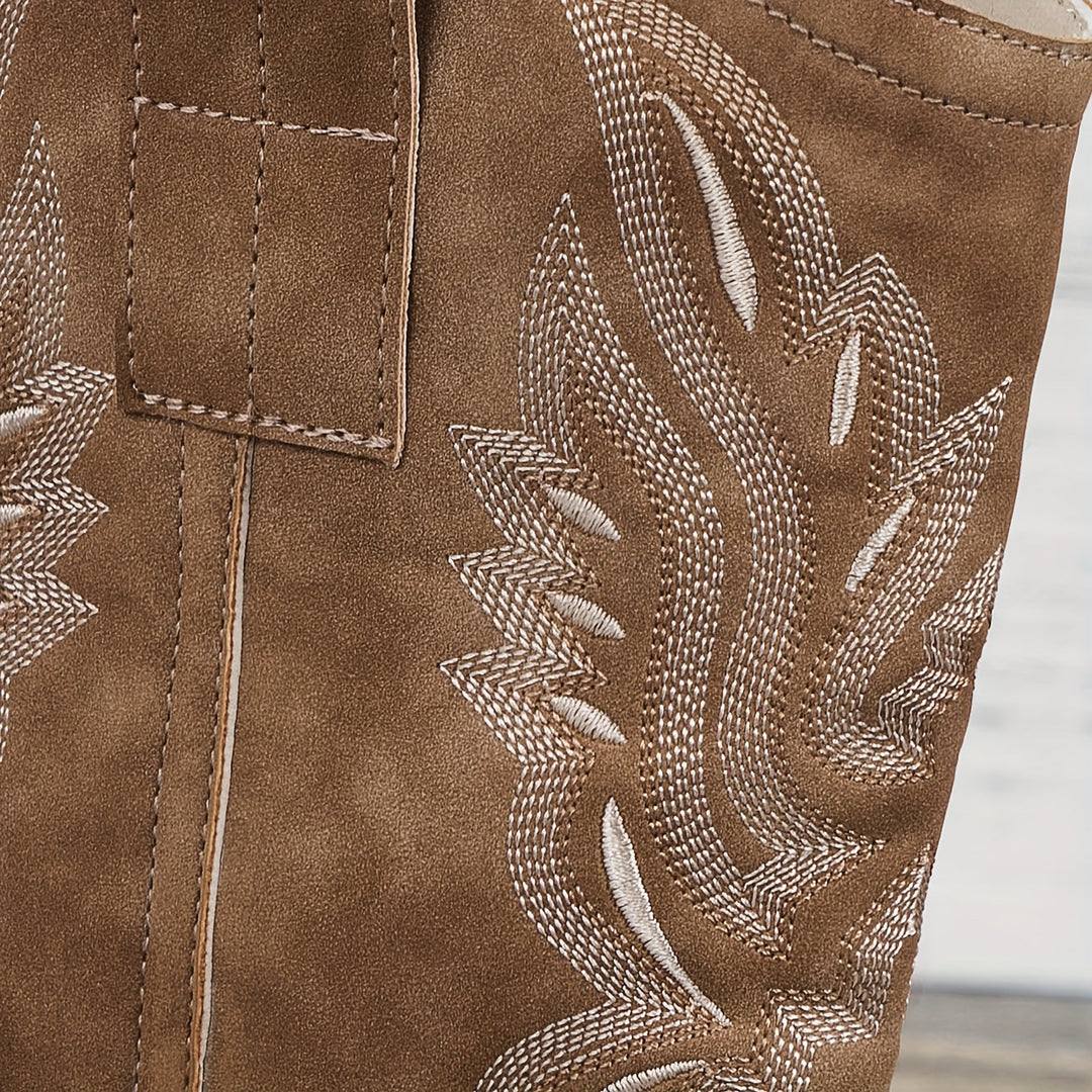 Women's Mid-Calf Western Cowboy Boots