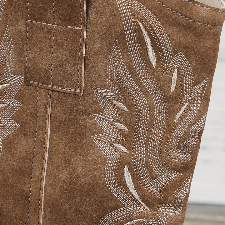 Women's Mid-Calf Western Cowboy Boots