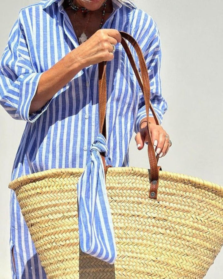 Striped Maxi Summer Dress