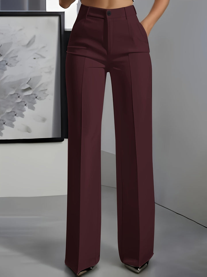 Women's High Rise Wide Leg Trousers