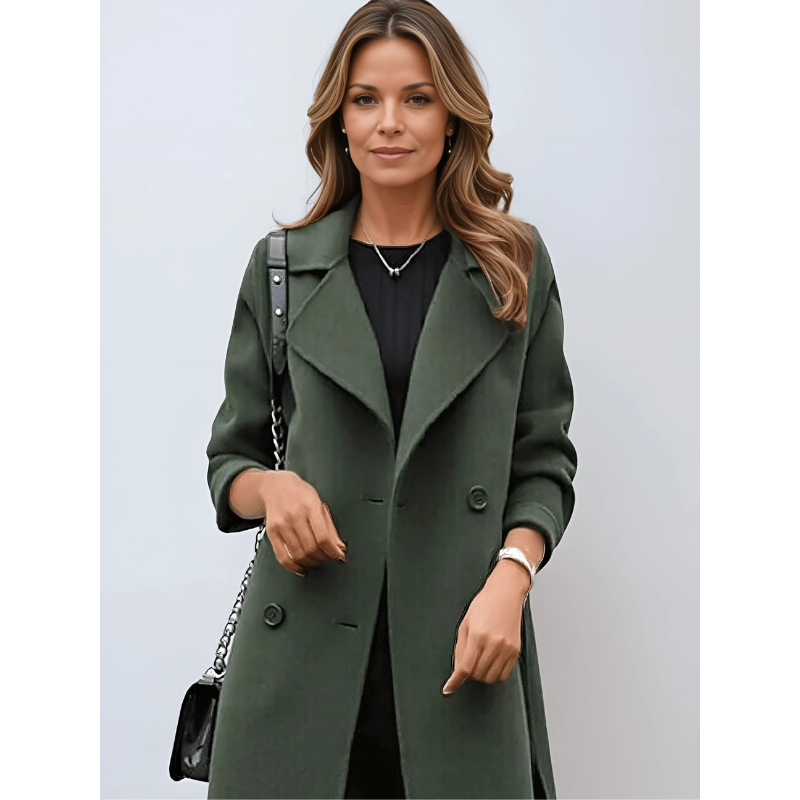 Women's Tailored Double Breasted Coat