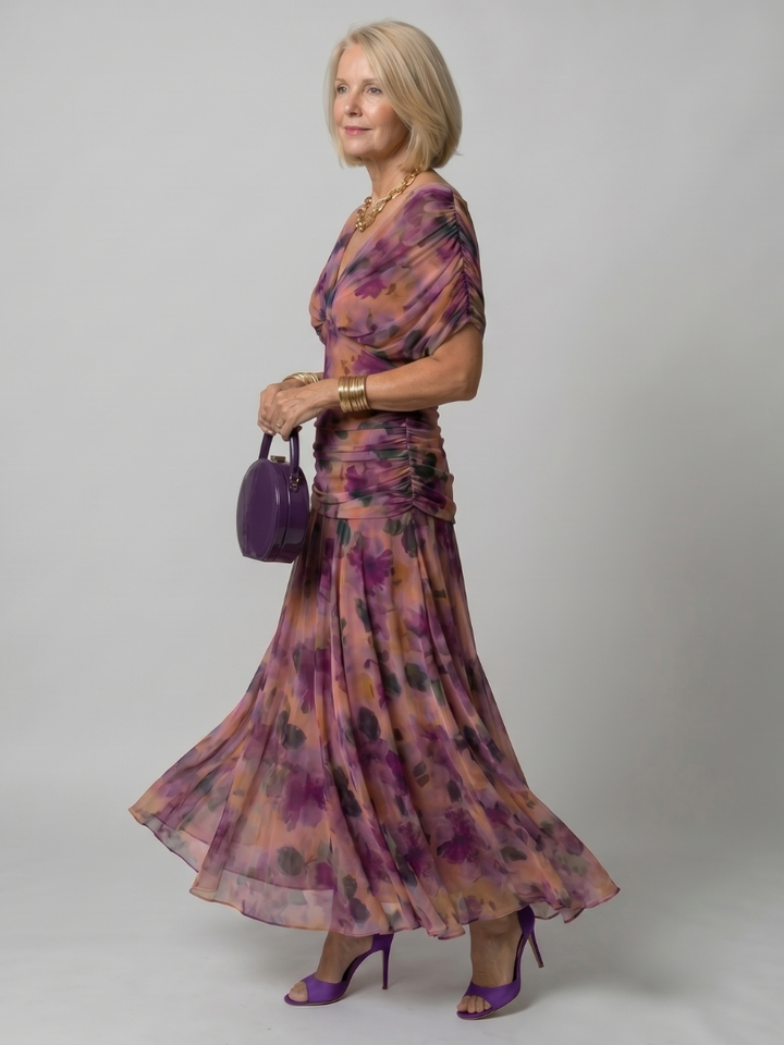 Women's Off Shoulder Midi Dress