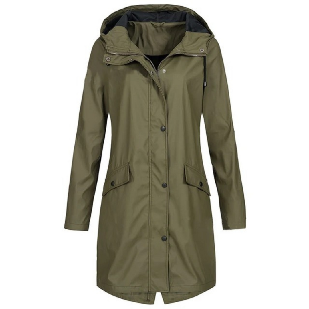 Women's Lightweight Hooded Windbreaker Jacket