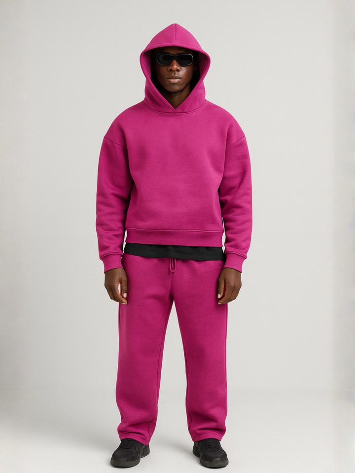 Men's Oversized Hoodie Jogger Set