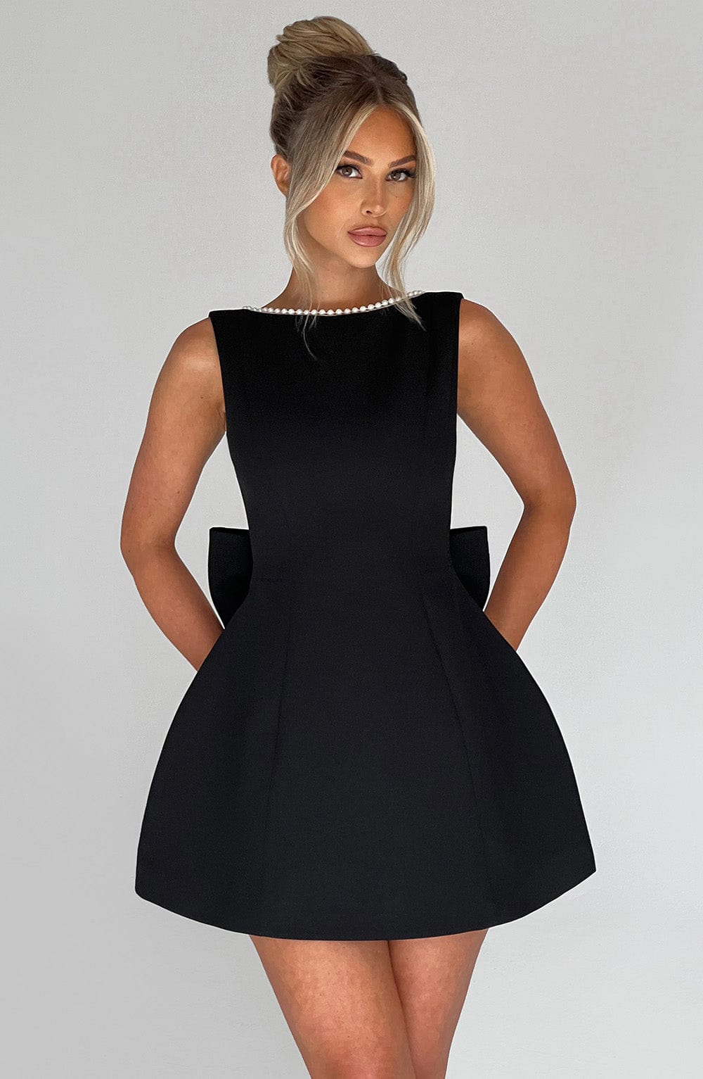 Women's Wedding Guest A-Line Mini Dress