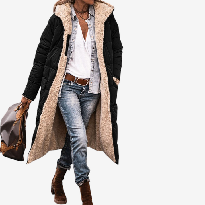 Women's Hooded Parka Coat