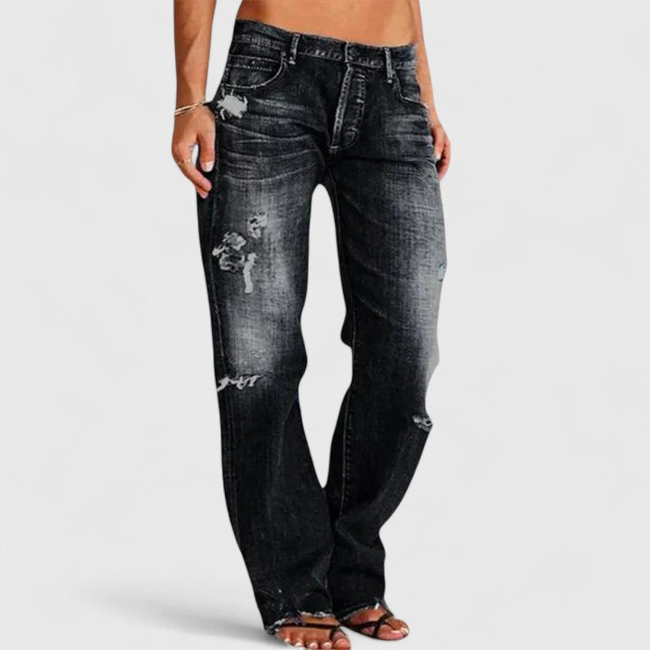 Women's High Waisted Wide Leg Jeans