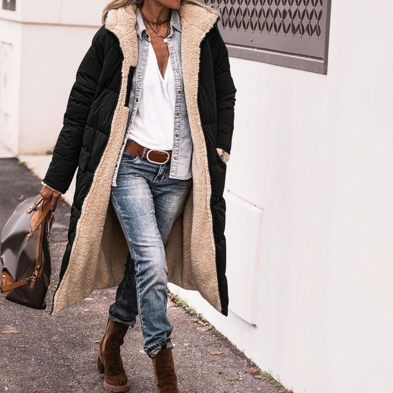 Women's Hooded Parka Coat