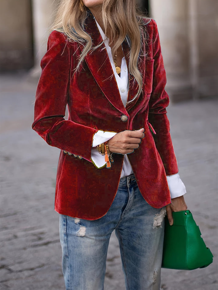 Irena | Elegant Women's Jacket with Button