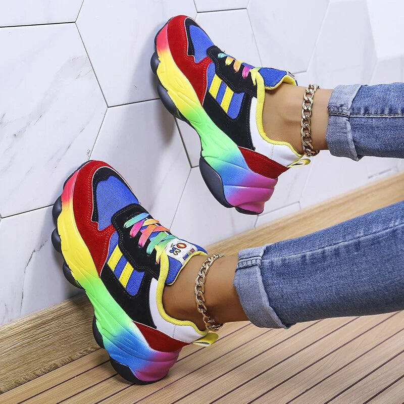 Women's Orthopedic Sneakers Colorful