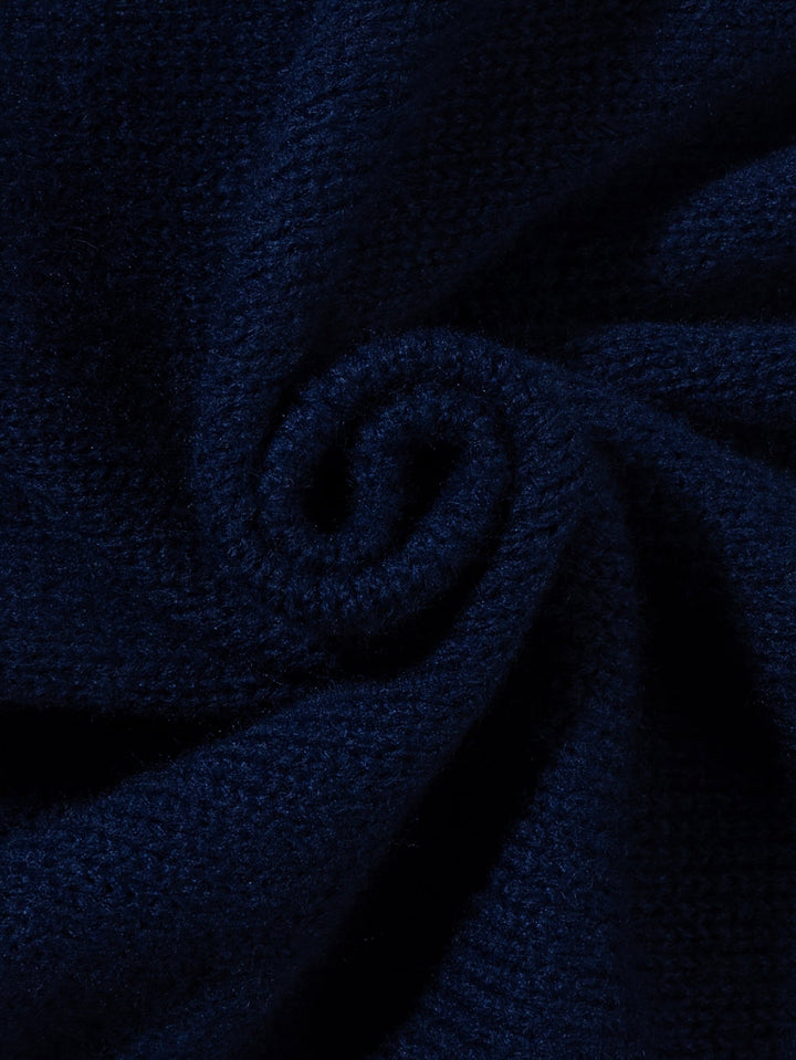 Men's Cable Knit Crew Neck Jumper