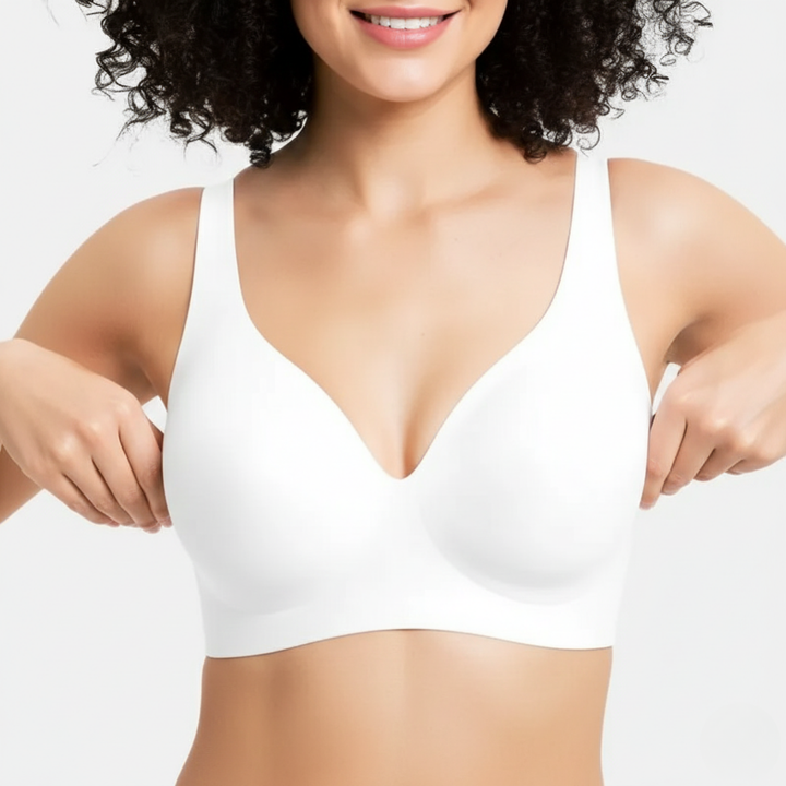 Women's V-Neck Bra Without Underwire