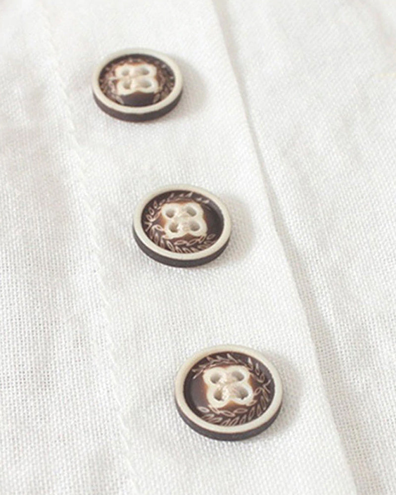 Women's Summer Blouse With Buttons