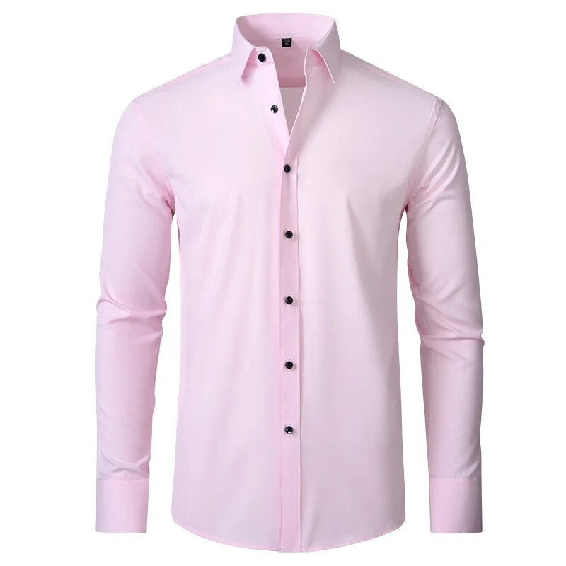 Men's Business Shirt with Long Sleeves