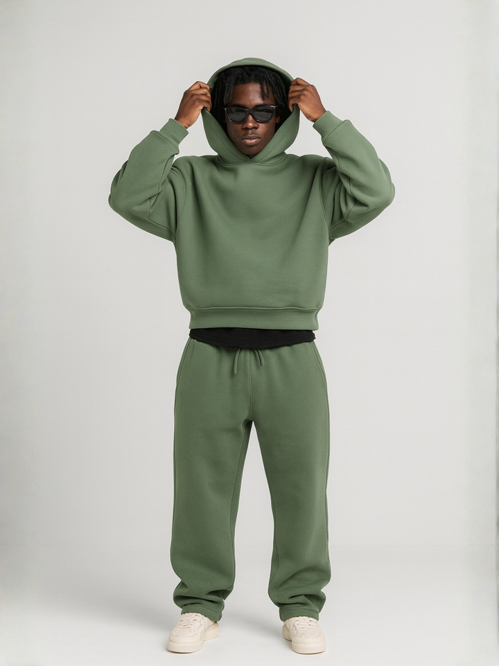 Men's Oversized Hoodie Jogger Set