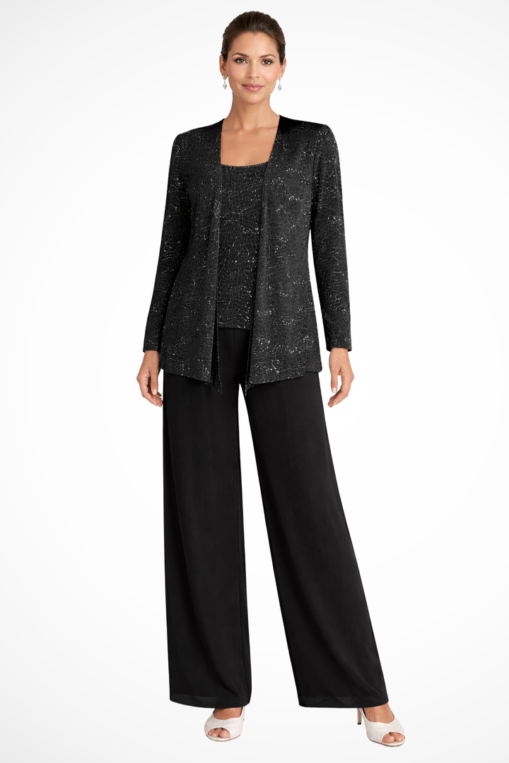 Women's Wedding Guest Three Piece Trouser Suit