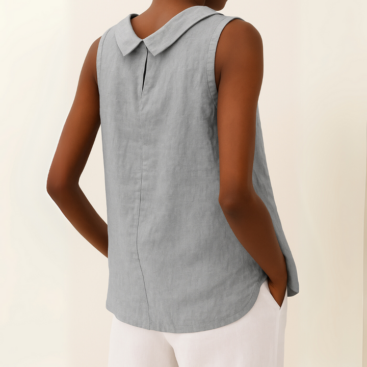 Magdalena | Women's Sleeveless Turtleneck Top