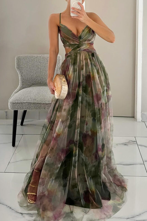 Natalia | Women's Summer Maxi Dress with Straps