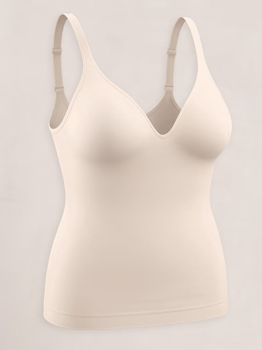 Women's T-shirt with Built-in Bra