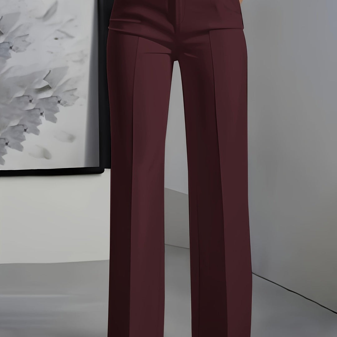 Women's High Rise Wide Leg Trousers