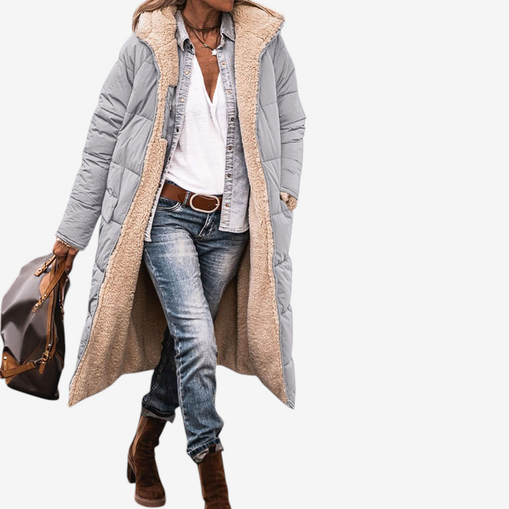 Women's Hooded Parka Coat
