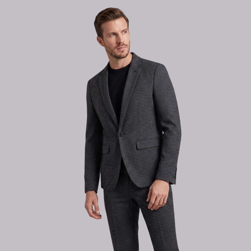Men's Two Piece Suit Set