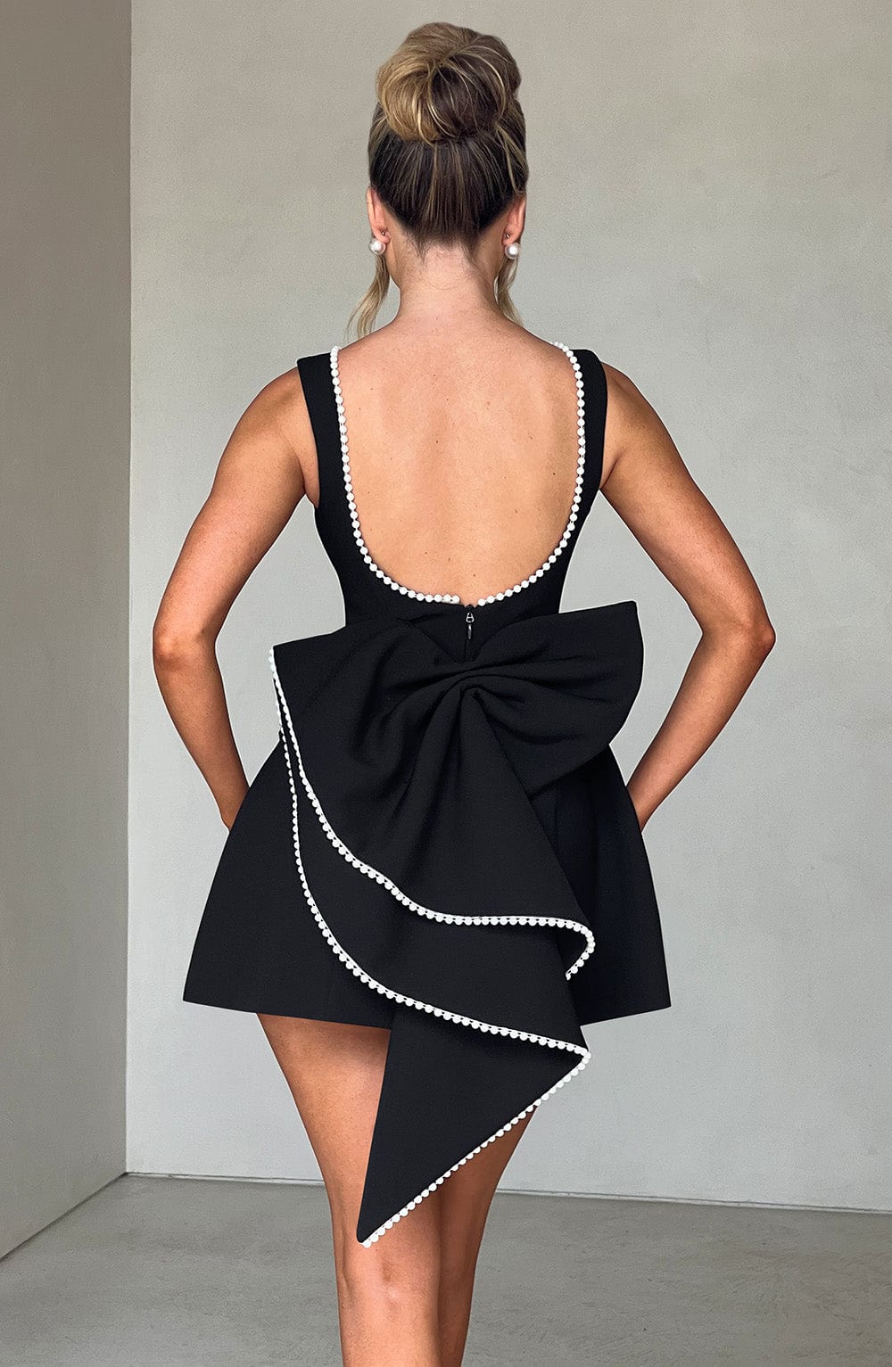 Women's Wedding Guest A-Line Mini Dress