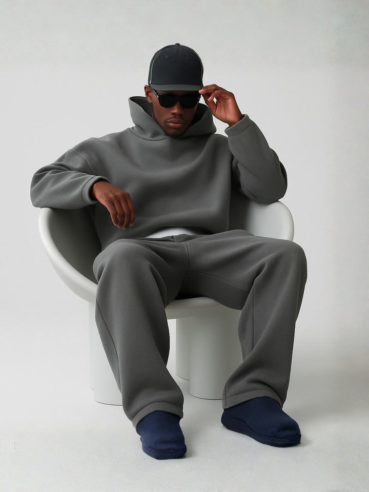 Men's Oversized Hoodie Jogger Set