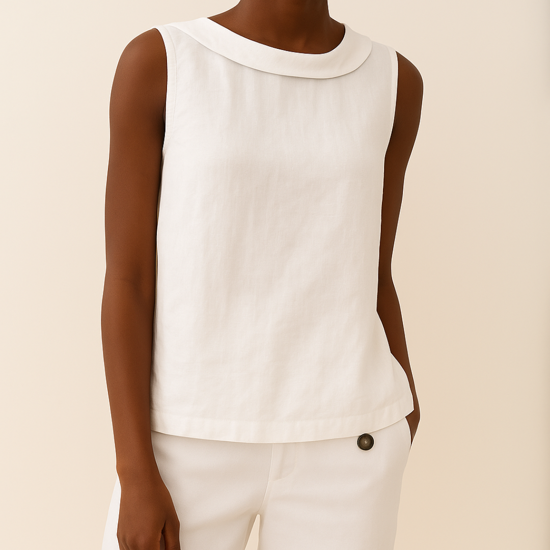 Magdalena | Women's Sleeveless Turtleneck Top