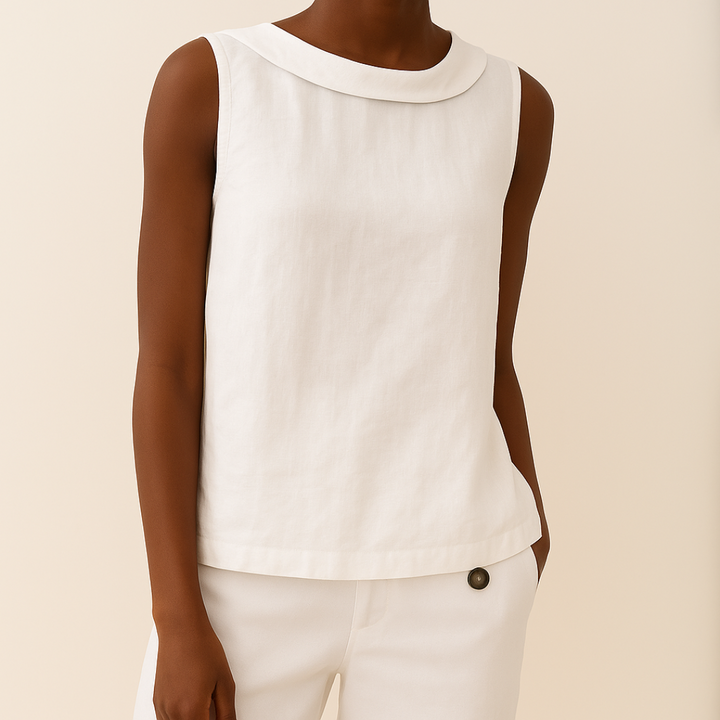 Magdalena | Women's Sleeveless Turtleneck Top