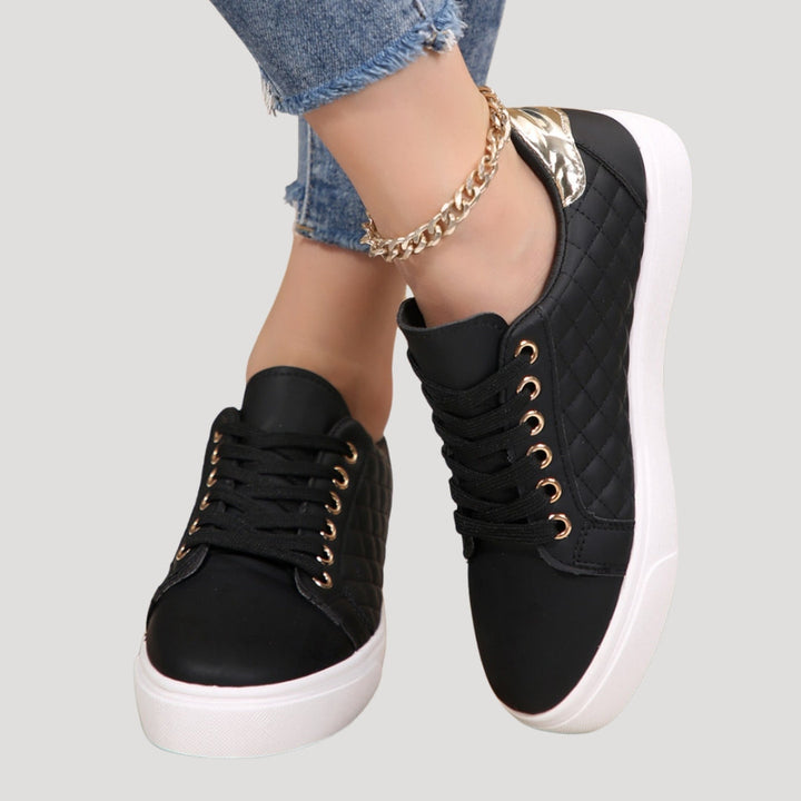 Women's Lace-Up Casual Sneakers