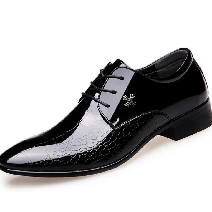 Aleksander | Men's Patent Leather Formal Shoes