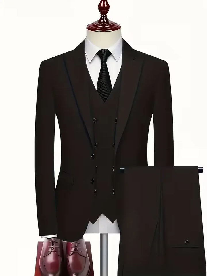 Men's Three Piece Wedding Suit