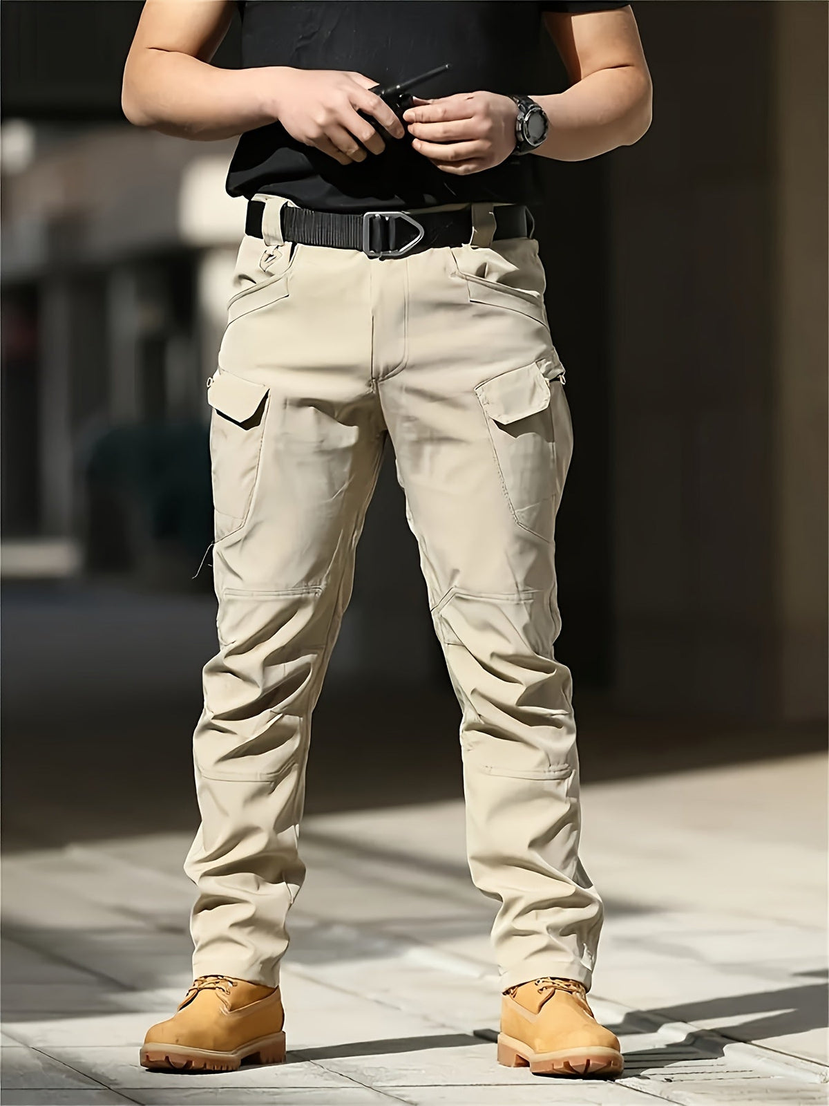 Pantalon utilitaire pour homme avec plusieurs poches