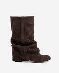Bottes souples à hauteur du genou pour femme