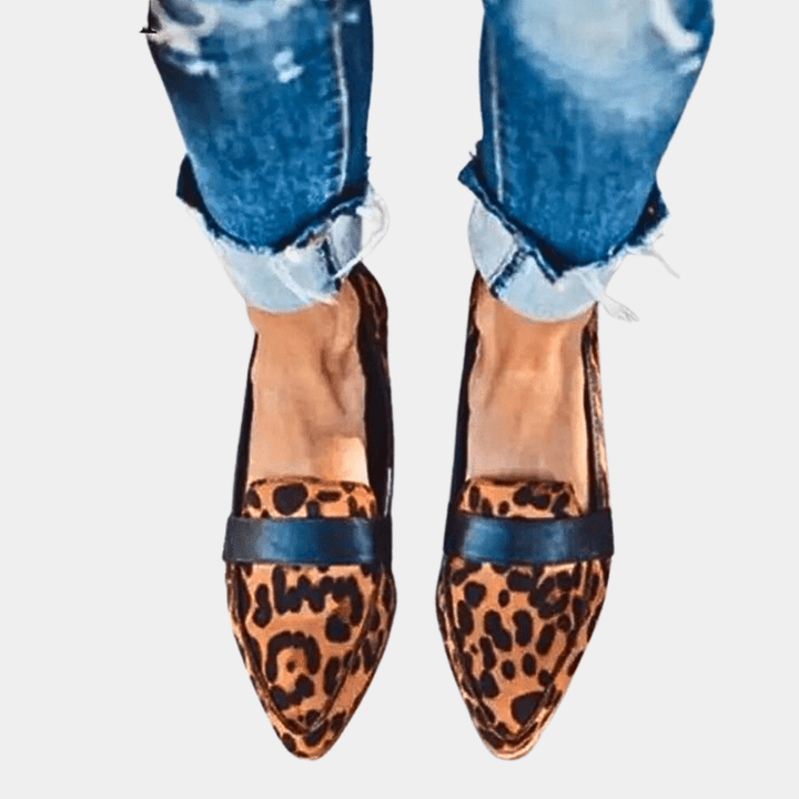 Women's Leather Slip-On Loafers