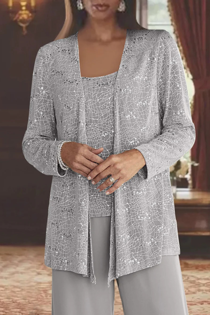 Women's Wedding Guest Three Piece Trouser Suit