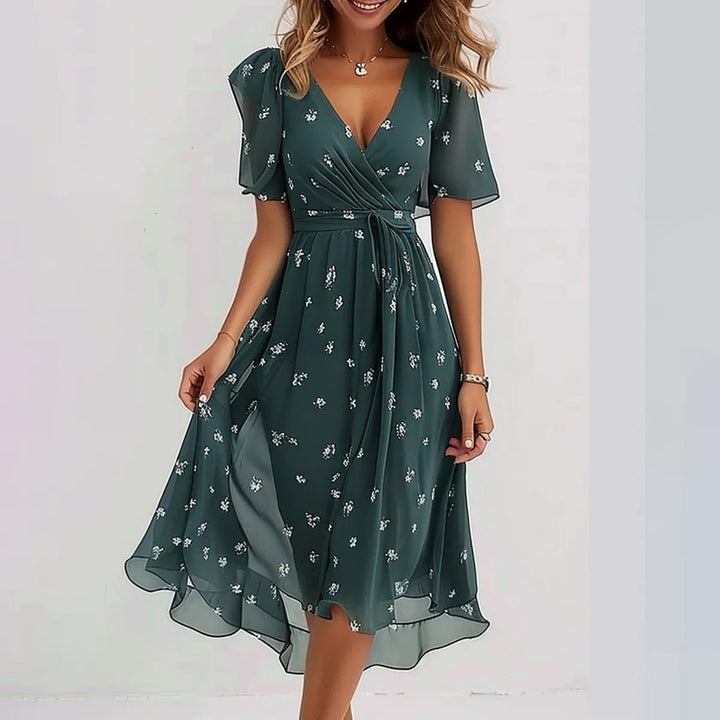 Zuzanna | Women's Floral Midi Dress
