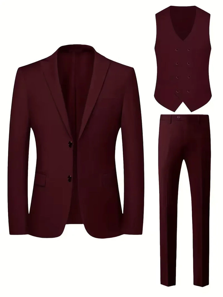 Men's Three Piece Wedding Suit
