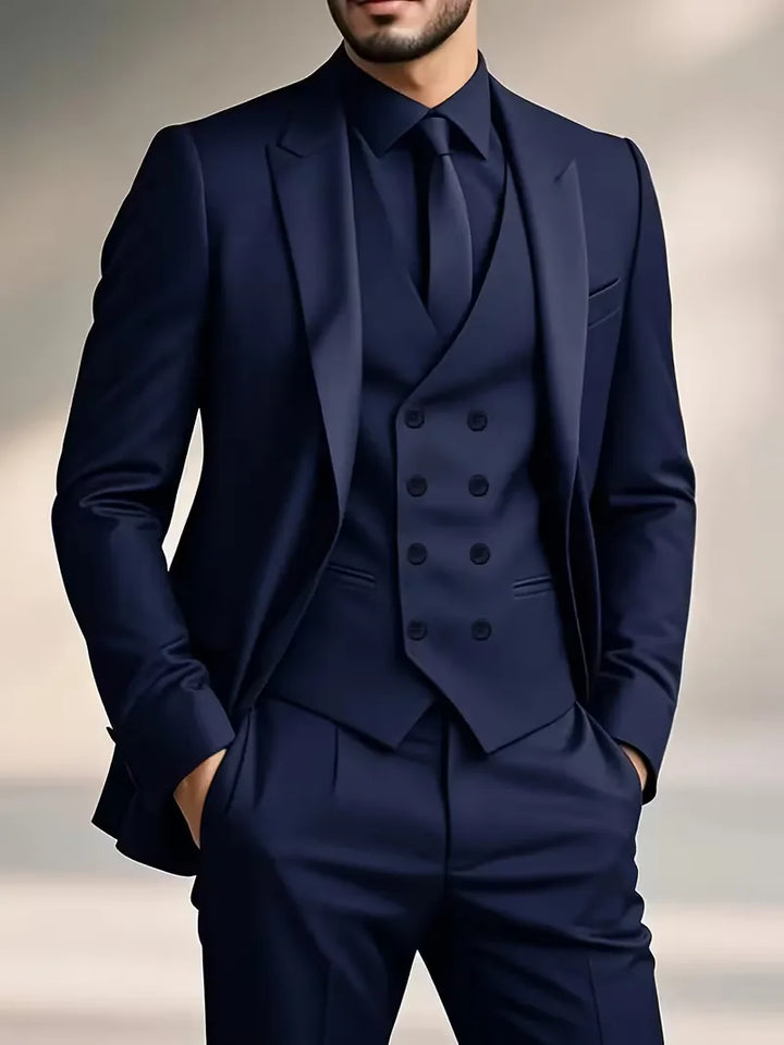 Men's Three Piece Wedding Suit