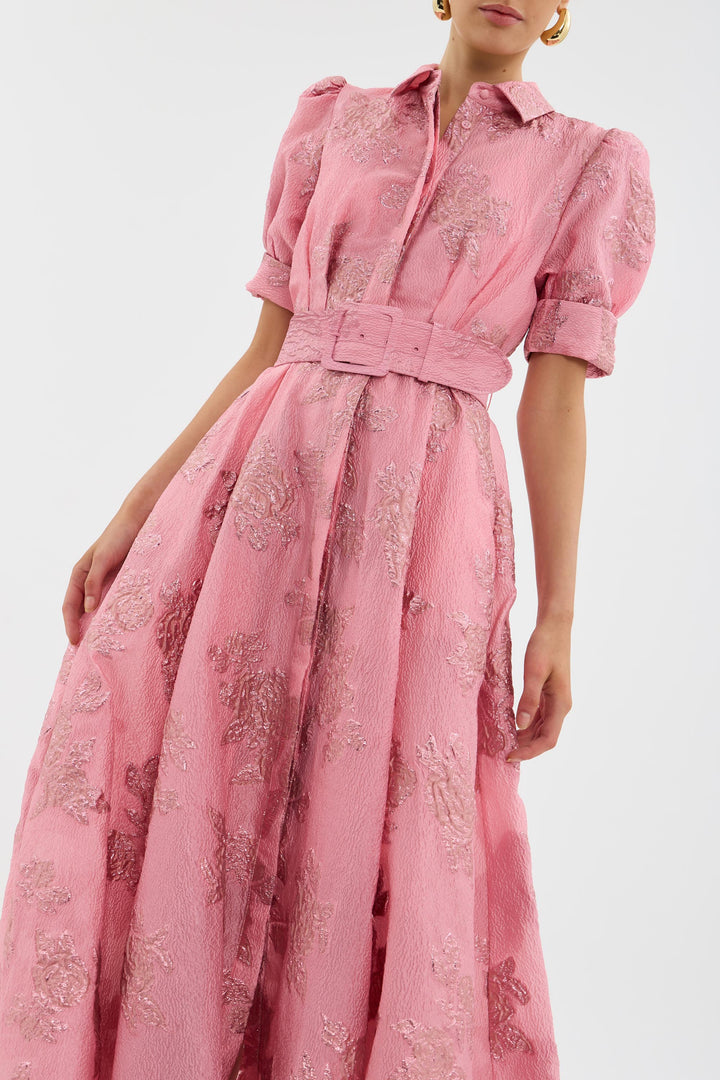 Zofia | Elegant Women's Dress with Puff Sleeves
