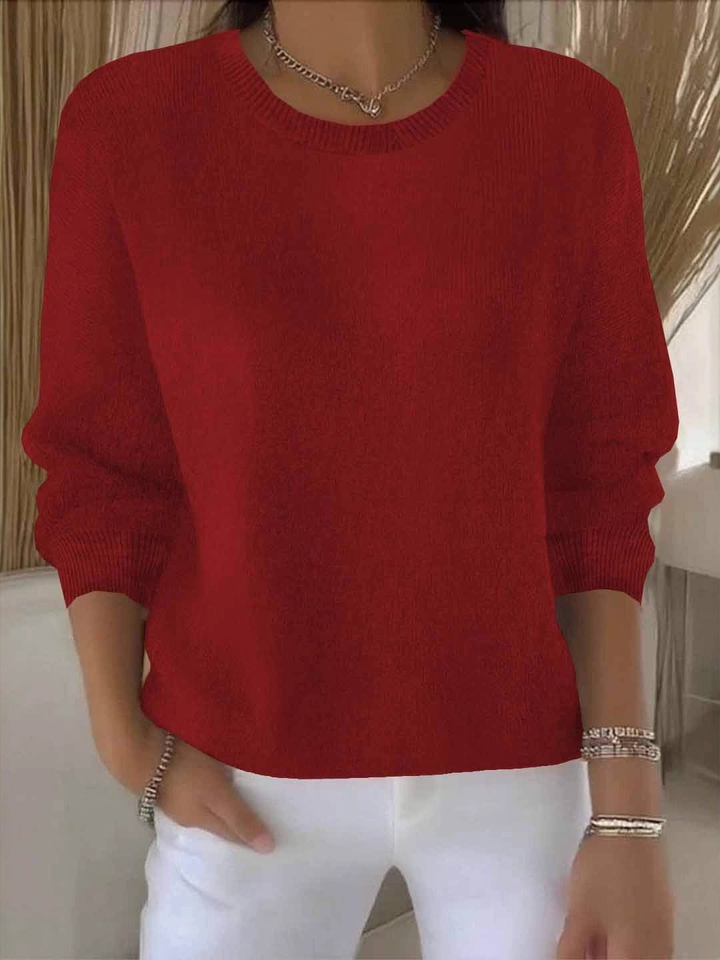 Women's Spring Sweater with a Loose Cut for Everyday Styles for Women