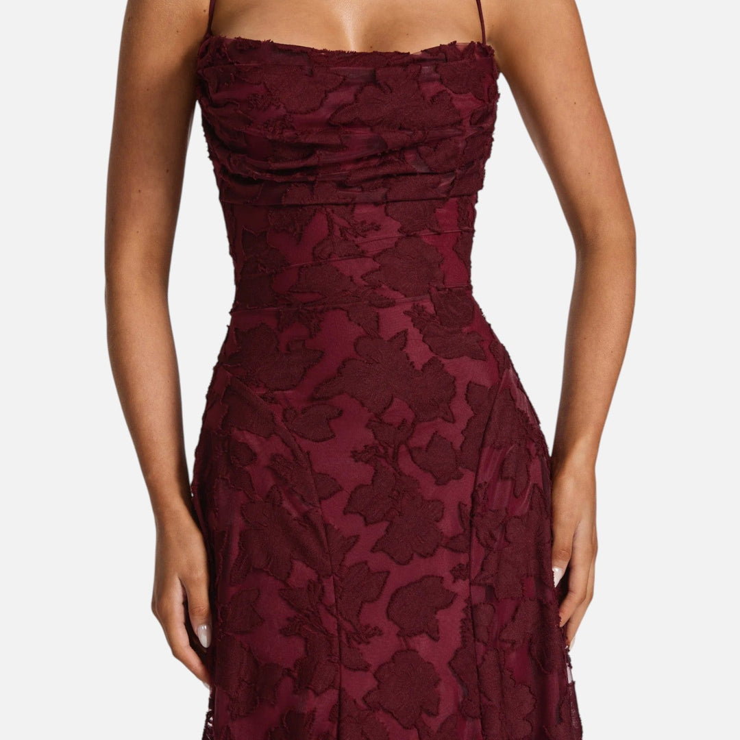 Women's Elegant A-Line Maxi Dress
