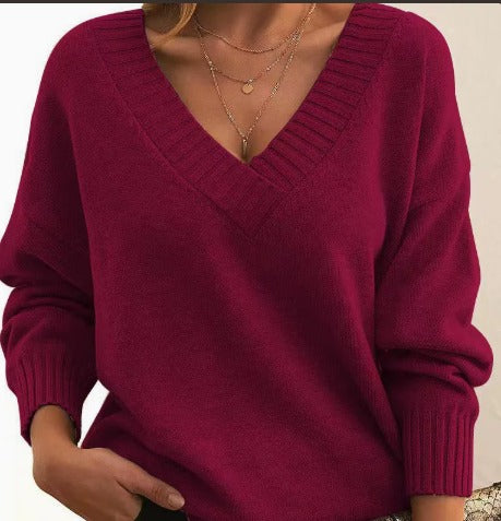 Amélie | Cashmere V-Neck Sweater