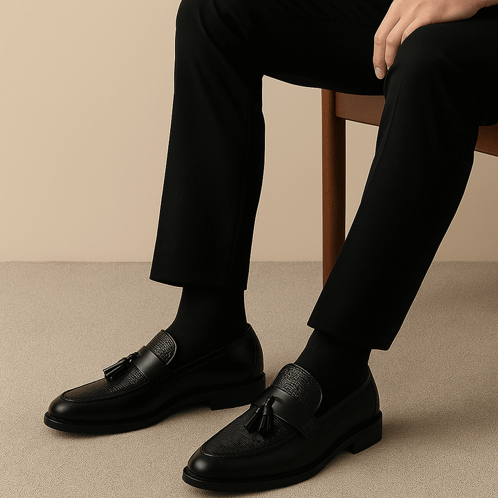 Men's Tassel Leather Loafers