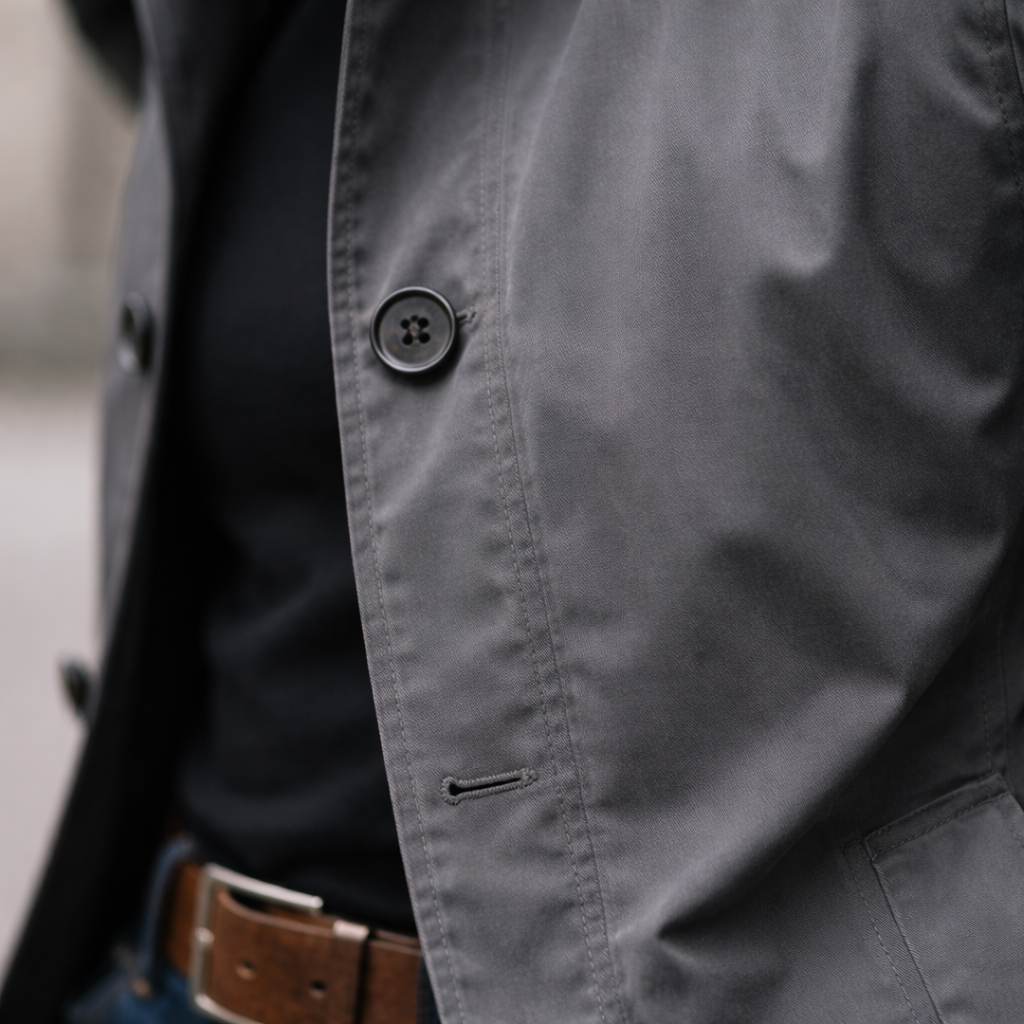 Men's Relaxed Fit Overcoat
