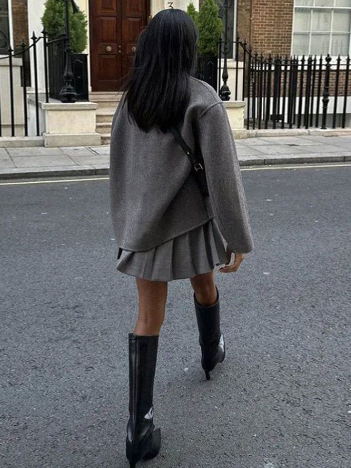 Women's Double-Breasted Pea Coat