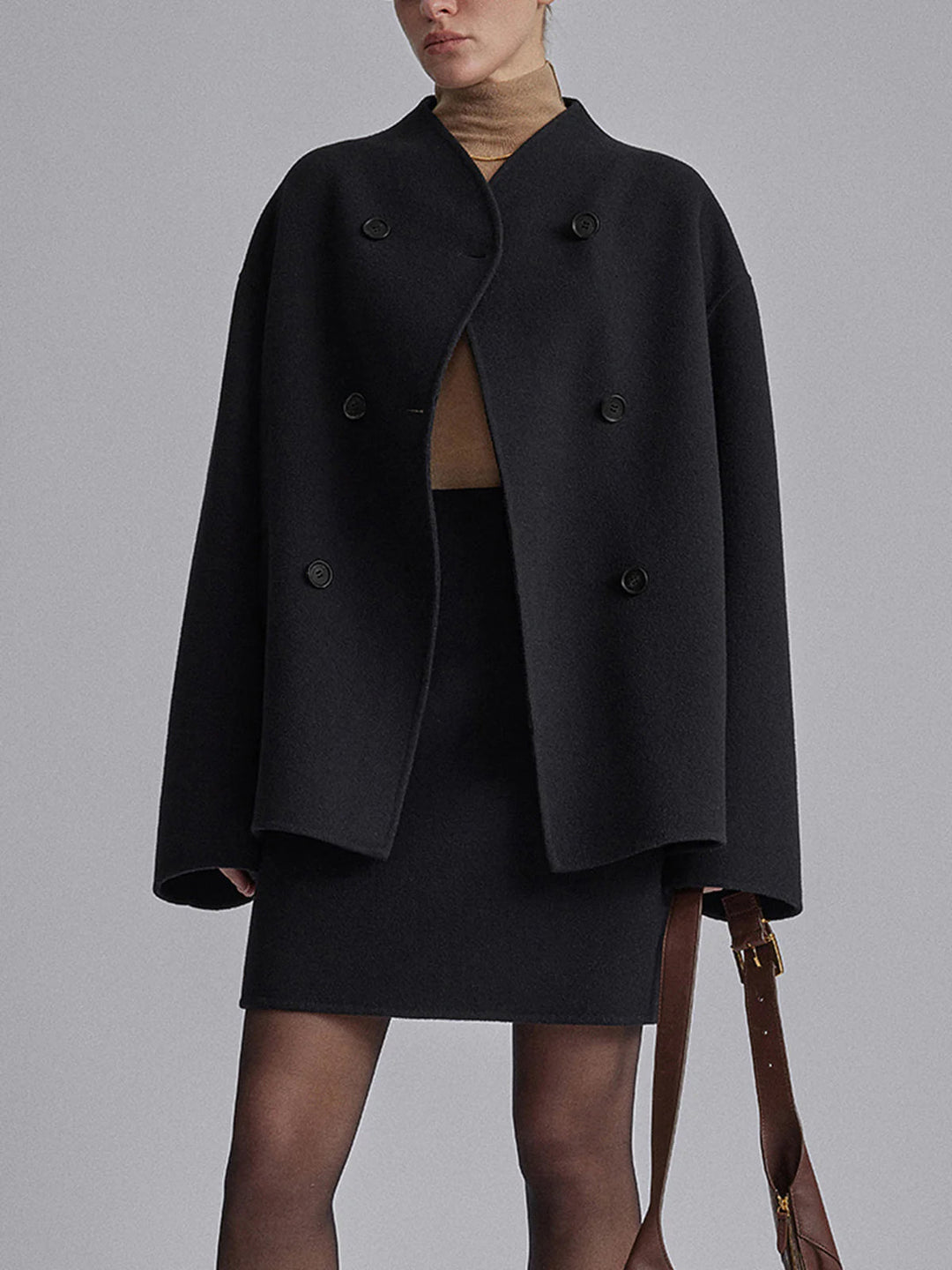 Women's Double-Breasted Pea Coat