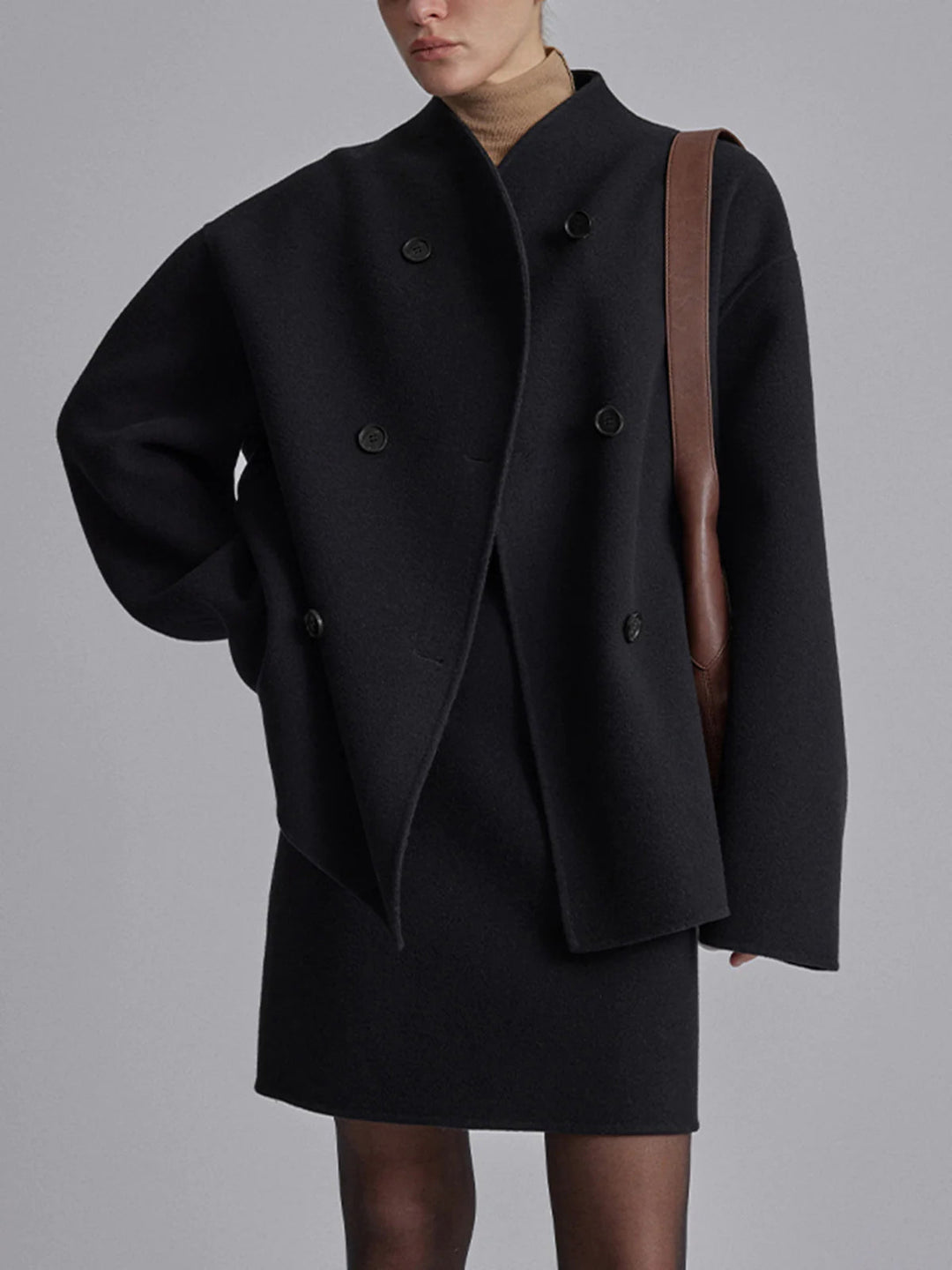 Women's Double-Breasted Pea Coat
