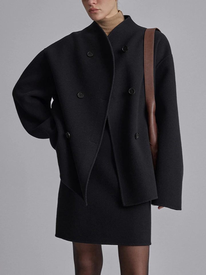 Women's Double-Breasted Pea Coat